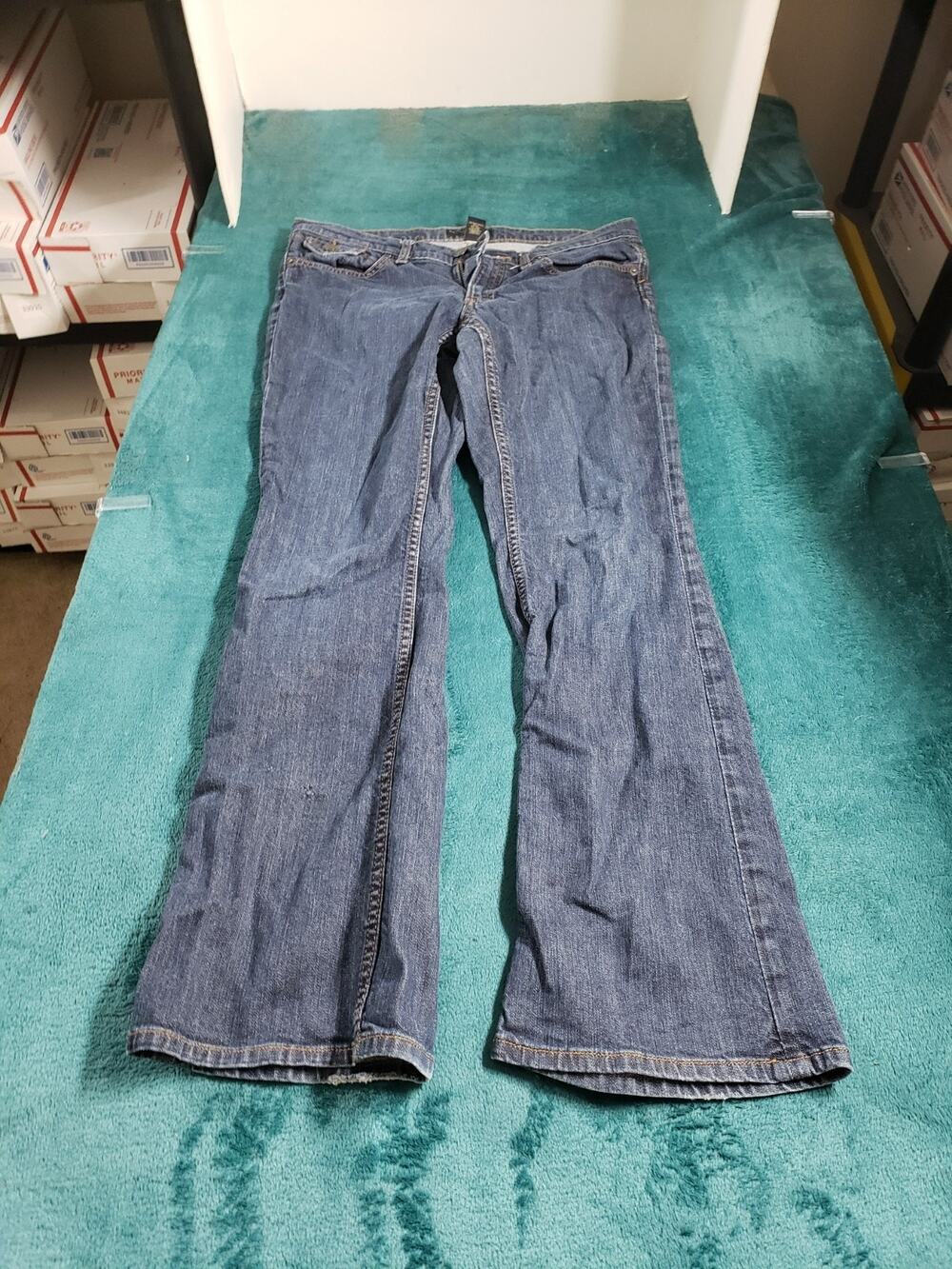 Banana Republic Jeans Size 6 Petite Women Blue Pants Stretch Mid Rise Bootcut